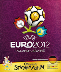 Album Sammelalbum EM 2012 Panini Euro 2012 Europameisterschaft 2012 Europa 2012