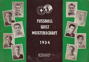 WM 1954 Kiddy Album Sammelalbum WM54 Kiddy Kaugummi Fussball Weltmeisterschaft 1954 komplett