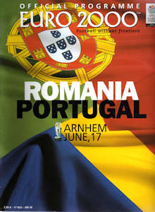 Programm EM 2000 Gruppe A Rumänien-Portugal