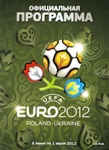 Offizielles Programm Programmheft EM 2012 EURO 2012 in Russisch Ausgabe Polen