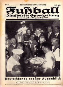 WM 1934 Fussball-Sportzeitung Nr.24
