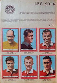 Album Sammelalbum Bundesliga 1963-1964 63/64 Sicker die besten Fussballspieler aus Deutschland und aller Welt Bildersammlung innen