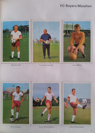 Album Sammelalbum Bergmann Bundesliga 1966-1967 Fussball 1966/67 66/67 Sammelalbum Europapokal Bundesliga Weltmeisterschaft innen