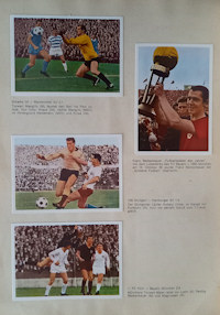 Album Sammelalbum Bundesliga 1966/67 Kunold 1966/67 66/67 Fussball Kunold innen
