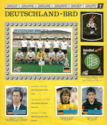 Album Sammelalbum EM 1988 Panini Euro 88 Europameisterschaft 1988 Europa 88 Innen komplett