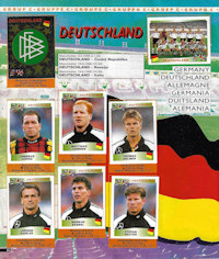 Album Sammelalbum EM 1996 Panini Euro 96 Europameisterschaft 1996 Europa 96 Europe 96 komplett Innen