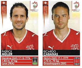 Album Sammelalbum EM 2008 Panini Euro 2008 Update-Sticker Europameisterschaft 2008 Schweiz