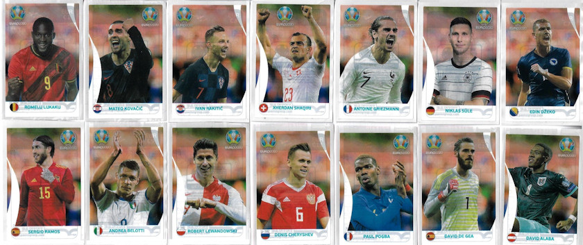 Panini Album Sammelalbum EM 2020 Preview Panini Euro 2020 Update-Sticker Promo Coca-Cola Schweiz Preview Europameisterschaft 2020 Promotion