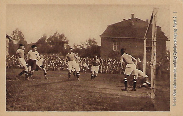 Casanova Zigaretten Bild 23 Union Oberschöneweide schlägt Spielvereinigung Fürth 2:1