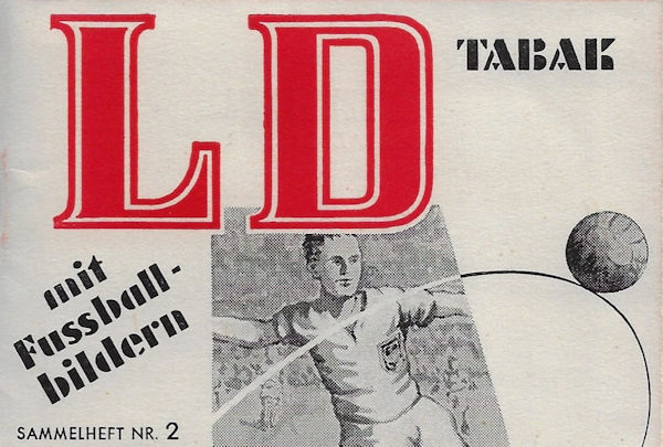 Sammelalbum Dobbelmann Serie 2 Sammelheft 2 LD Tabak mit Fußballbildern