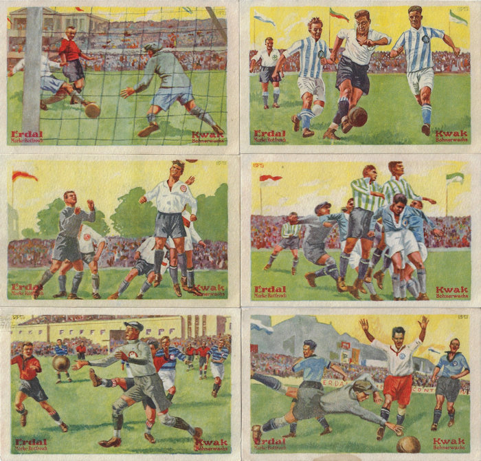 Erdal Kwak Serie 4 Deutsche Fußballkämpfe Rückseitennummer 3007