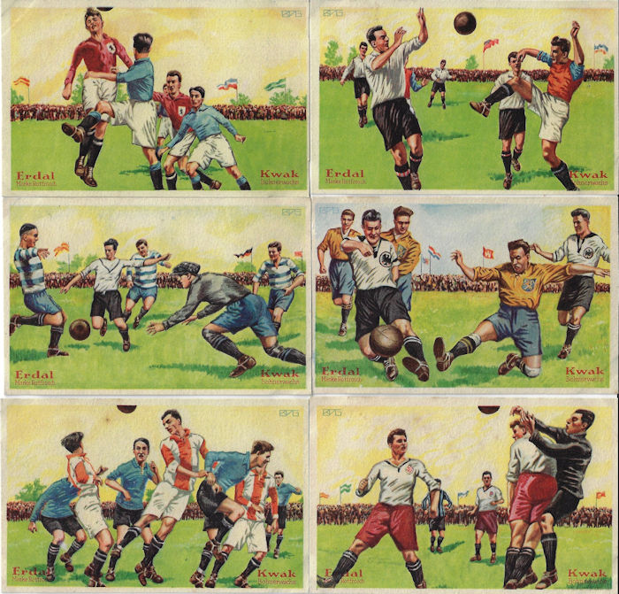 Erdal Kwak Serie 5 Internationale Fußballkämpfe Rückseitennummer 3132b