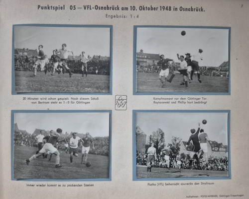 Foto Werner - Göttingen 05 - Oberliga Nord 1948-1949