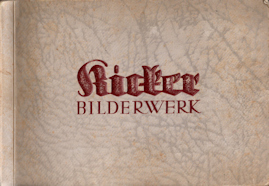 Kicker Bilderwerk 1939 Die deutschen Nationalspieler