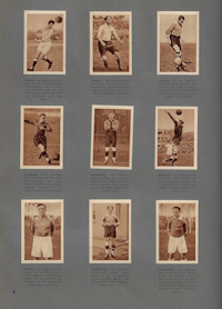 Monopol Sportphoto-Album Innenteil Helmut Schön Dresdensia