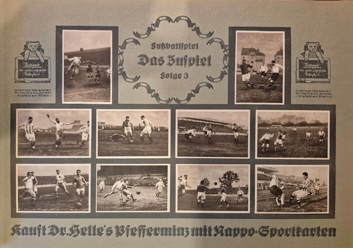 Nappo Sport-Karten-Album Das Zuspiel Folge 3