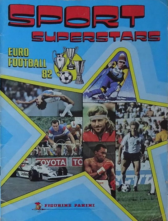 Panini Sport-Superstars Euro Football 1982