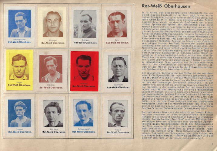 Toto-Gum TOTO GUM Oberliga West Fußballsport Fussballsport Oberliga West