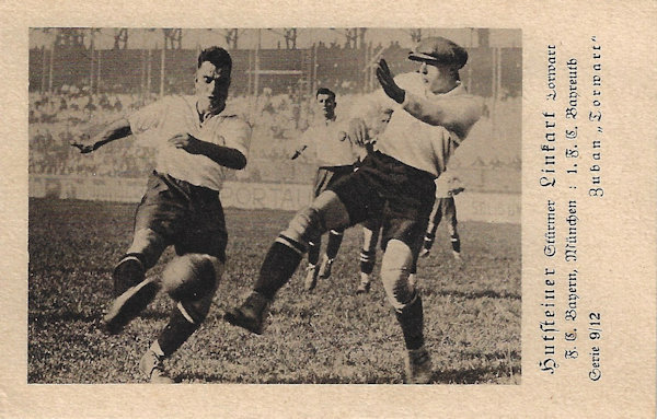 Zuban Torwart Serie 9 Bild 12 Hutsteiner Stürmer, Linkart Torwart Bayern München