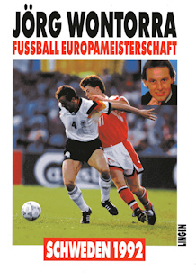 Buch EM 1992 Jörg Wontorra Lingen-Verlag Fussball EM Schweden