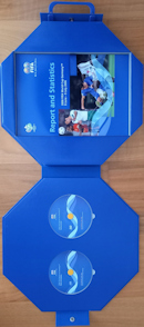 WM 2006 FIFA World Cup Germany official Report and Statistics Report Luxury Edition Luxus Ausgabe VIP Box Schatulle VIP-Suitcase