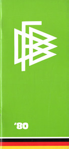 Offizielles Programm EM 1980 EURO 1980 Media Guide DFB