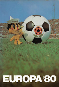 Programm EM 1980 VIP Media-Guide FIGC European Championship 80