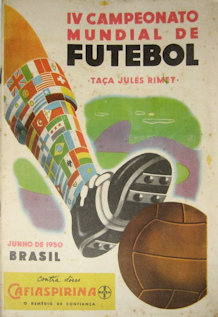 Offizielles Programm official programme Programmheft Weltmeisterschaft WM 1950 World Cup 1950
