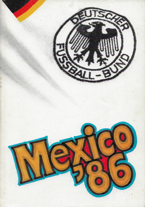WM 1986 DFB Media Guide offizielles Programm Mexico 86