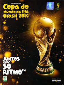 Offizielles Programm official programme Programmheft WM 2014 World Cup 2014 Gesamt Gesamtprogramm Portugiesisch Juntos num so Ritmo
