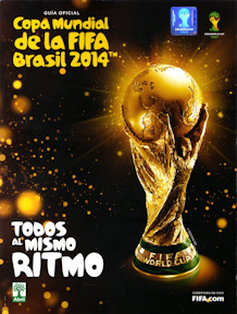 Offizielles Programm official programme Programmheft WM 2014 World Cup 2014 Gesamt Gesamtprogramm Spanisch Todos al mismo Ritmo
