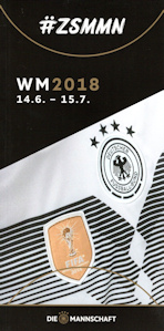 Offizielles Programm official programme Programmheft WM 2018 World Cup 2018 DFB Media-Guide Weltmeisterschaft Russland