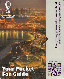 WM 2022 Qatar Offizielles Programm official programme Programmheft WM 2022 World Cup 2022 Pocket Fan Guide Englisch