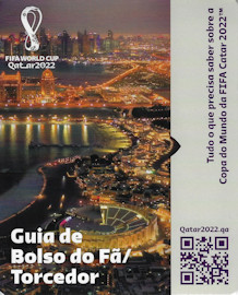 WM 2022 Qatar Offizielles Programm official programme Programmheft WM 2022 World Cup 2022 Pocket Fan Guide Guia de Bolso do Fã/Torcedor Portugiesisch