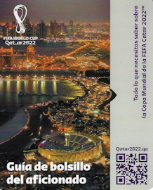 WM 2022 Qatar Offizielles Programm official programme Programmheft WM 2022 World Cup 2022 Pocket Fan Guide Guia de bolsillo del aficionado Spanisch