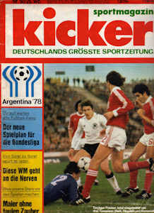 WM 1978 World Cup Kicker Nr.50 vom 19.06.1978
